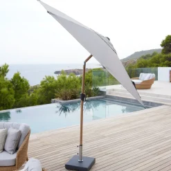 Cane-line Sonnenschirm Sunshade braun, taupe Best
