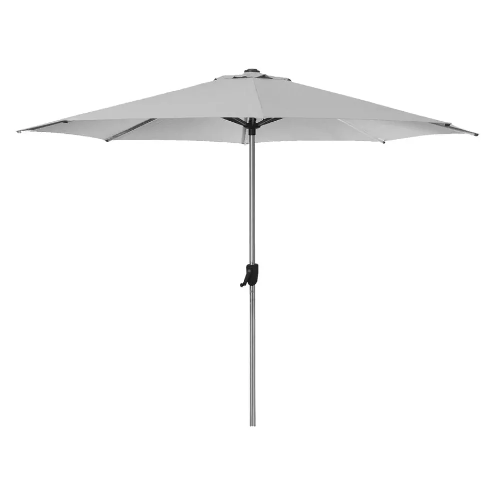 Cane-line Sonnenschirm Sunshade alufarbig, light grey Hot