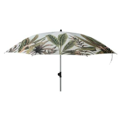 Sonnenschirm Tropical grün, sandgelb Sale