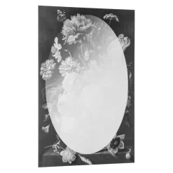 Deknudt Mirrors Spiegel Flores schwarz Discount