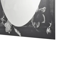 Deknudt Mirrors Spiegel Flores schwarz Discount