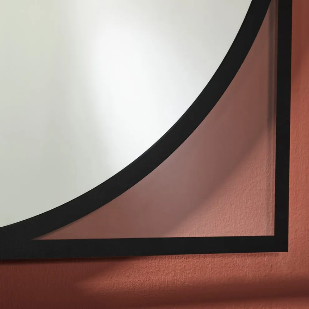 Deknudt Mirrors Spiegel Master schwarz, transparent Sale