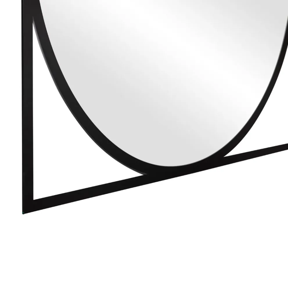 Deknudt Mirrors Spiegel Master schwarz, transparent Sale