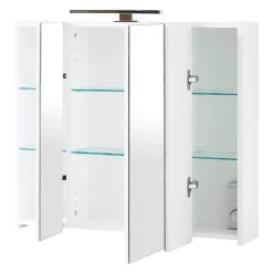 MID.YOU Spiegelschrank Torrance weiss Discount