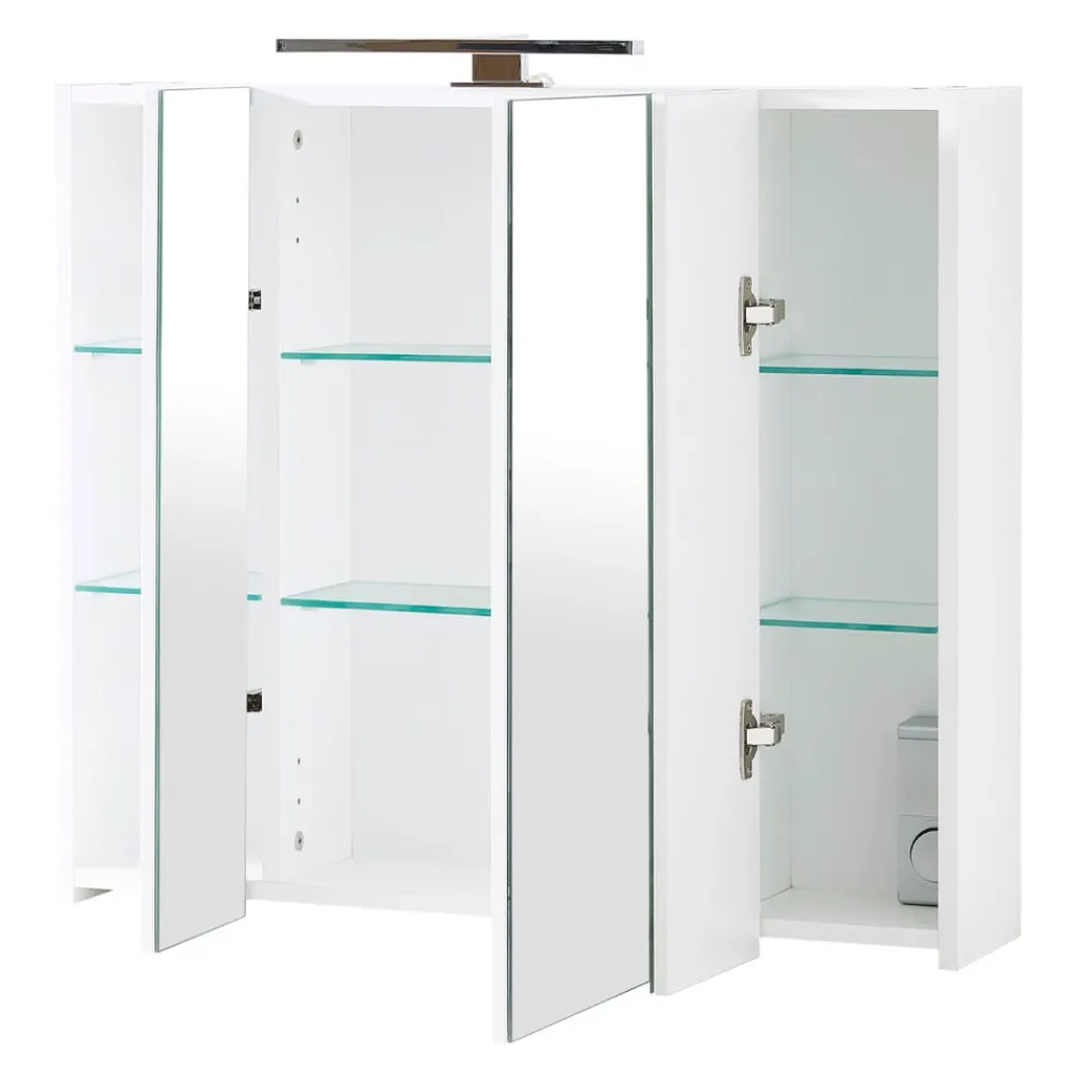 MID.YOU Spiegelschrank Torrance weiss Discount
