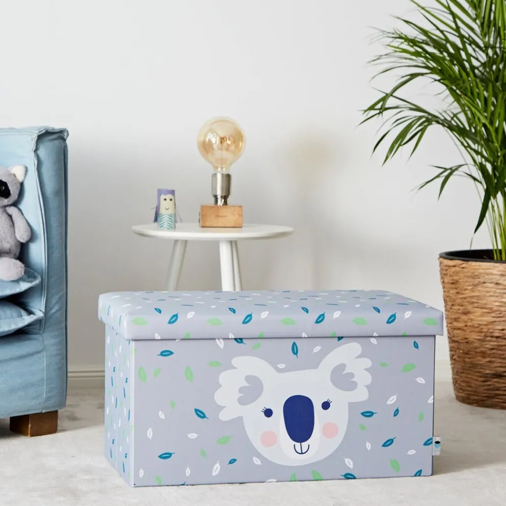 StoreIt Spielzeugbox-Hocker Kids Store hellgrau Best