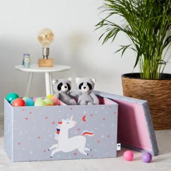 StoreIt Spielzeugbox-Hocker Kids Store hellgrau Outlet