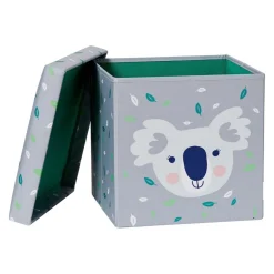 StoreIt Spielzeugbox-Hocker Kids Store hellgrau New