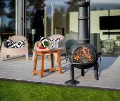 Buschbeck Stahlofen Leaf XL schwarz Best