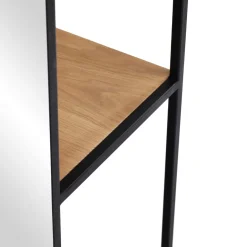 Deknudt Mirrors Standspiegel Master eichefarbig, schwarz