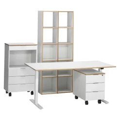 Johann Jakob Stehtisch Ufficio weiss New
