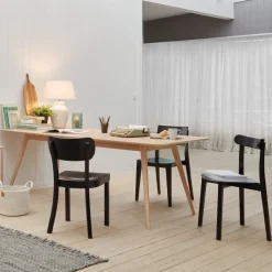 Johann Jakob Stuhl Claire schwarz Outlet