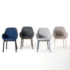 KARTELL Stuhl Clap 2 / Dunkelgrau Discount