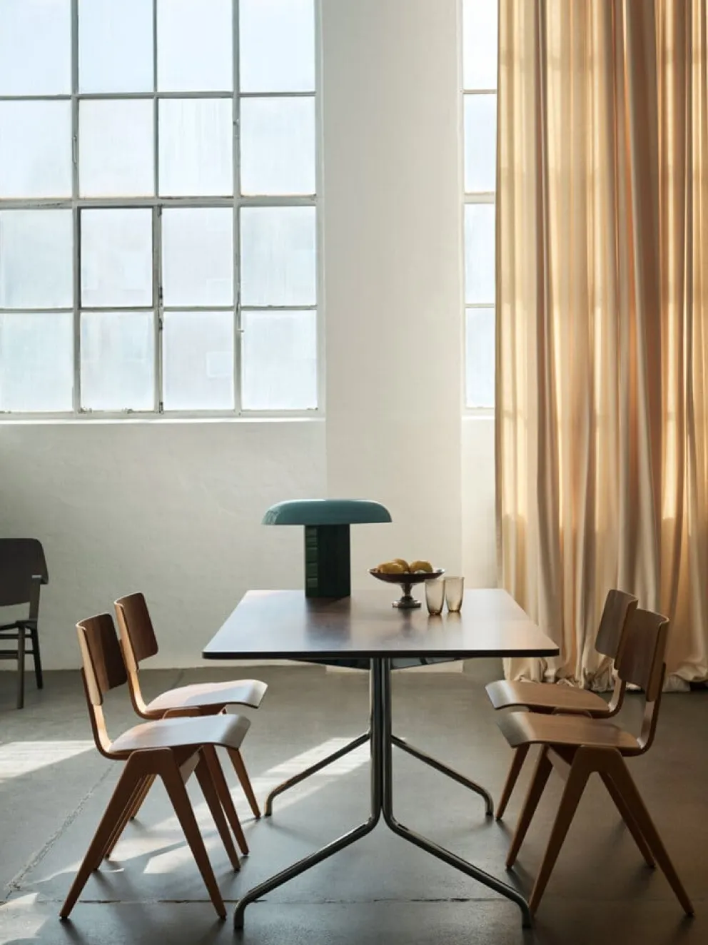 &Tradition Stuhl Daystak braun Outlet