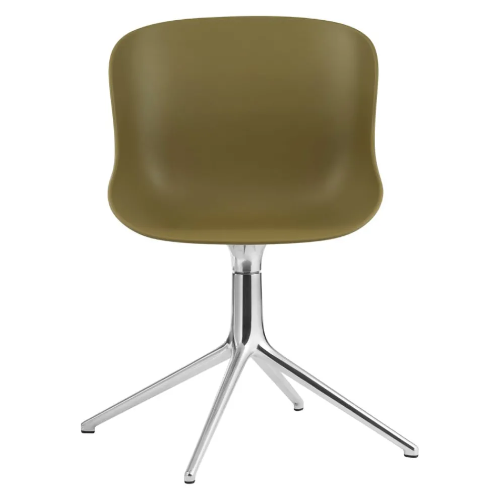 Normann Copenhagen Stuhl Hyg alufarbig, oliv Best