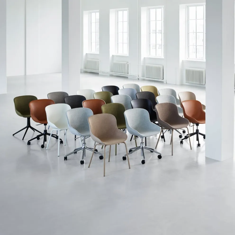 Normann Copenhagen Stuhl Hyg alufarbig, oliv Best