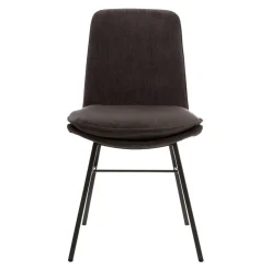 KFF Stuhl Lhasa Kat. 2 Dakota, grey 6006, dunkelbraun Clearance