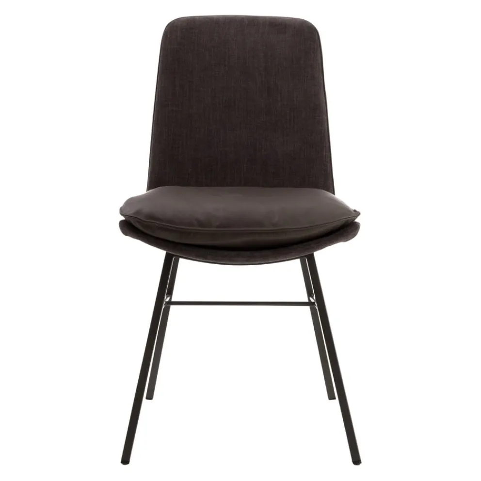KFF Stuhl Lhasa Kat. 2 Dakota, grey 6006, dunkelbraun Clearance
