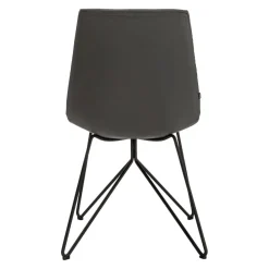 TEAM 7 Stuhl Lui Leder L1 mittelgrau 41575