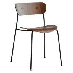 &Tradition Stuhl Pavilion Black, walnuss Sale