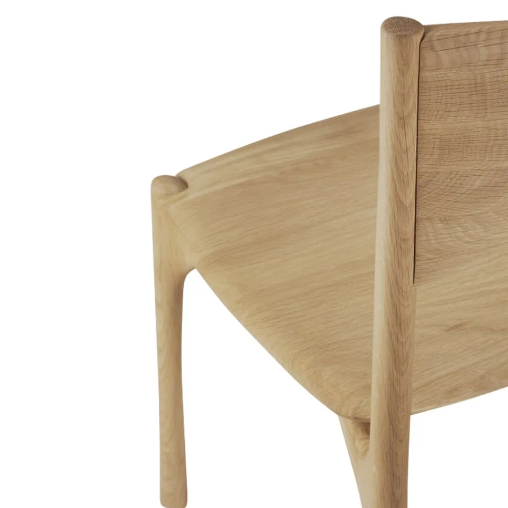 Ethnicraft Stuhl Pi braun Online