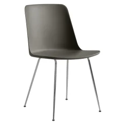 &Tradition Stuhl Rely Chrome, Stone Grey Sale