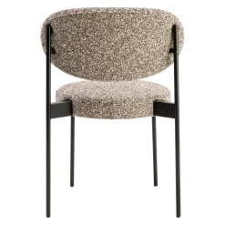 Verpan Stuhl Series 430 dunkelbraun, off-white Hot