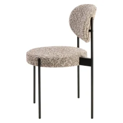 Verpan Stuhl Series 430 dunkelbraun, off-white Hot