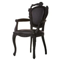 Moooi Stuhl Smoke Dining Chair verkehrsschwarz