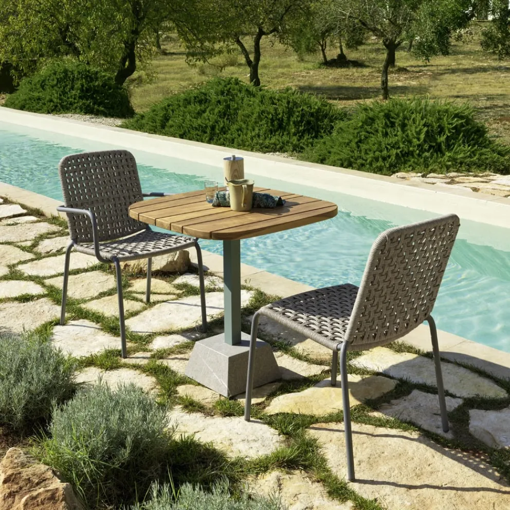 Gervasoni Stuhl Straw grau New