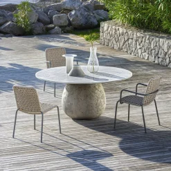 Gervasoni Stuhl Straw grau New
