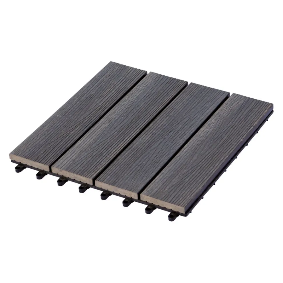 PLUS Terrassenfliese braungrau Online