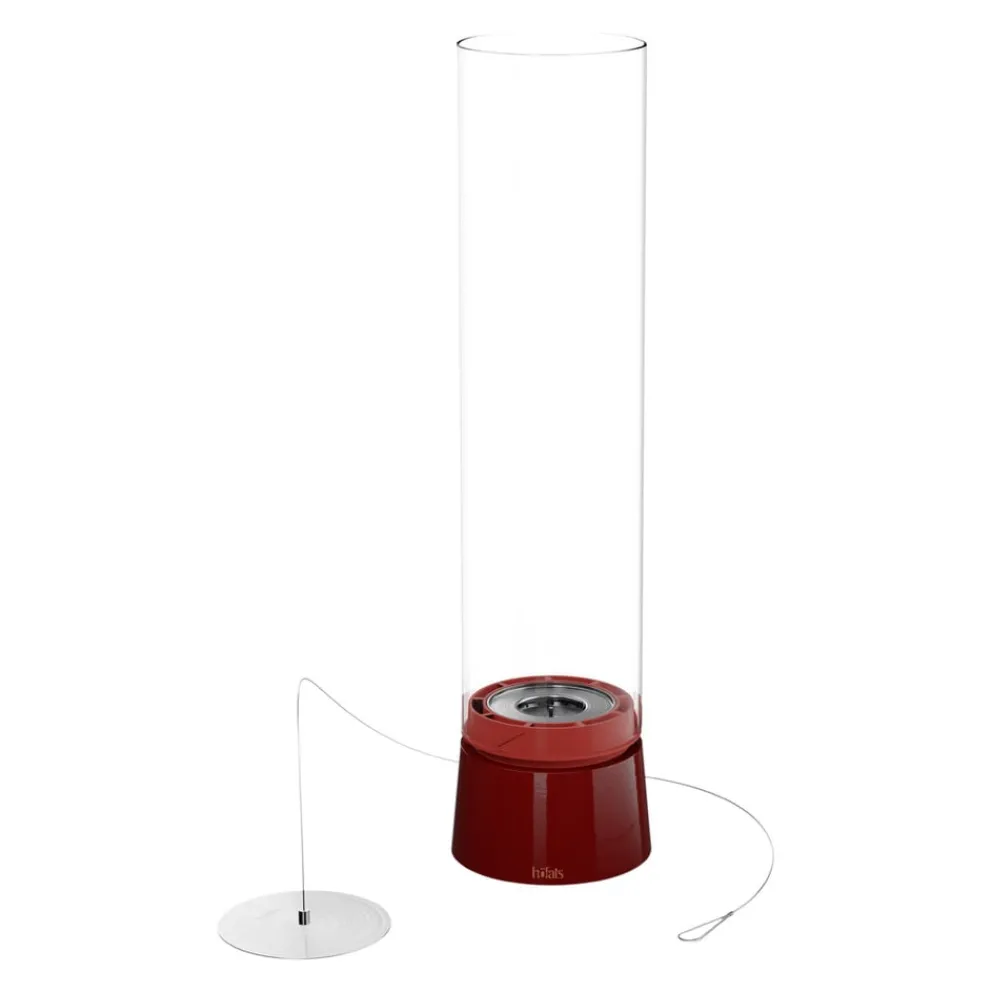 Höfats Tischfeuer SPIN AIR 900 rot Outlet