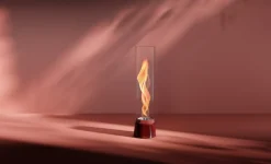 Höfats Tischfeuer SPIN AIR 1200 rot Outlet