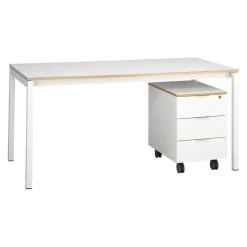 Johann Jakob Tischgestell Ufficio weiss Discount