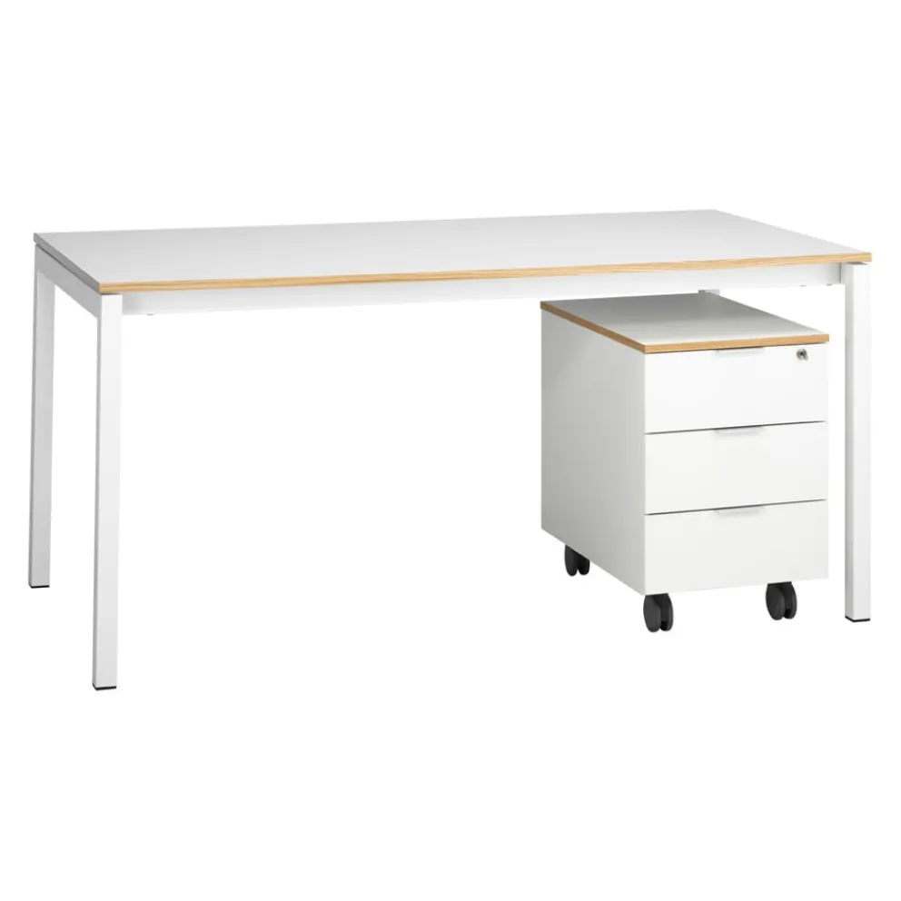 Johann Jakob Tischgestell Ufficio weiss Discount