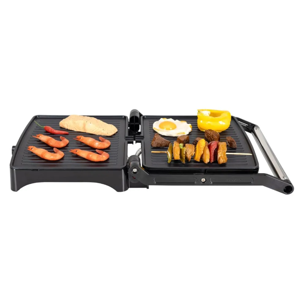 Nouvel Tischgrill Easy schwarz, silber Sale