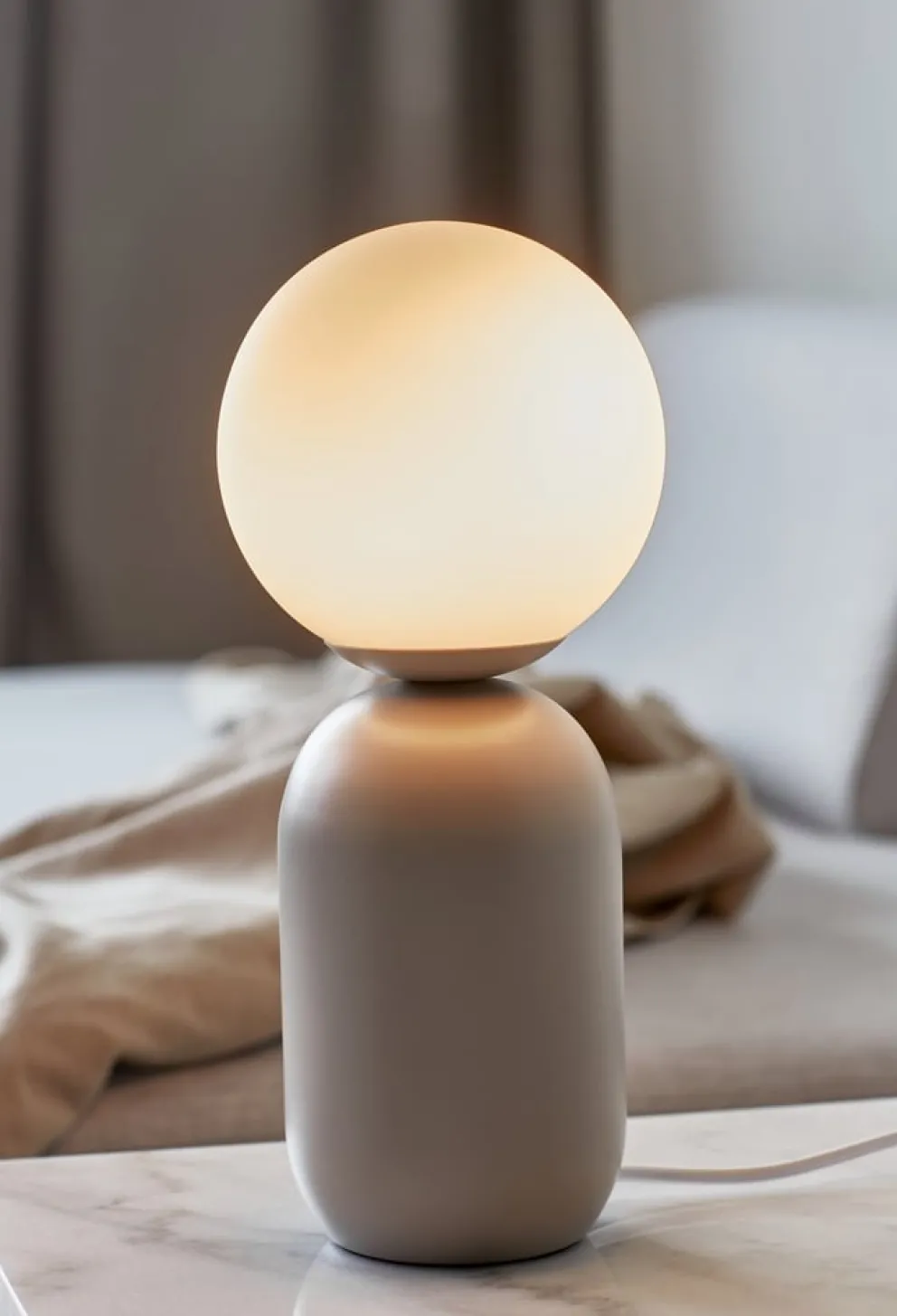 Nordlux Tischleuchte Notti grau Hot