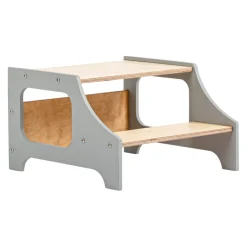 Duck Woodworks Tritthocker Abava grau Best