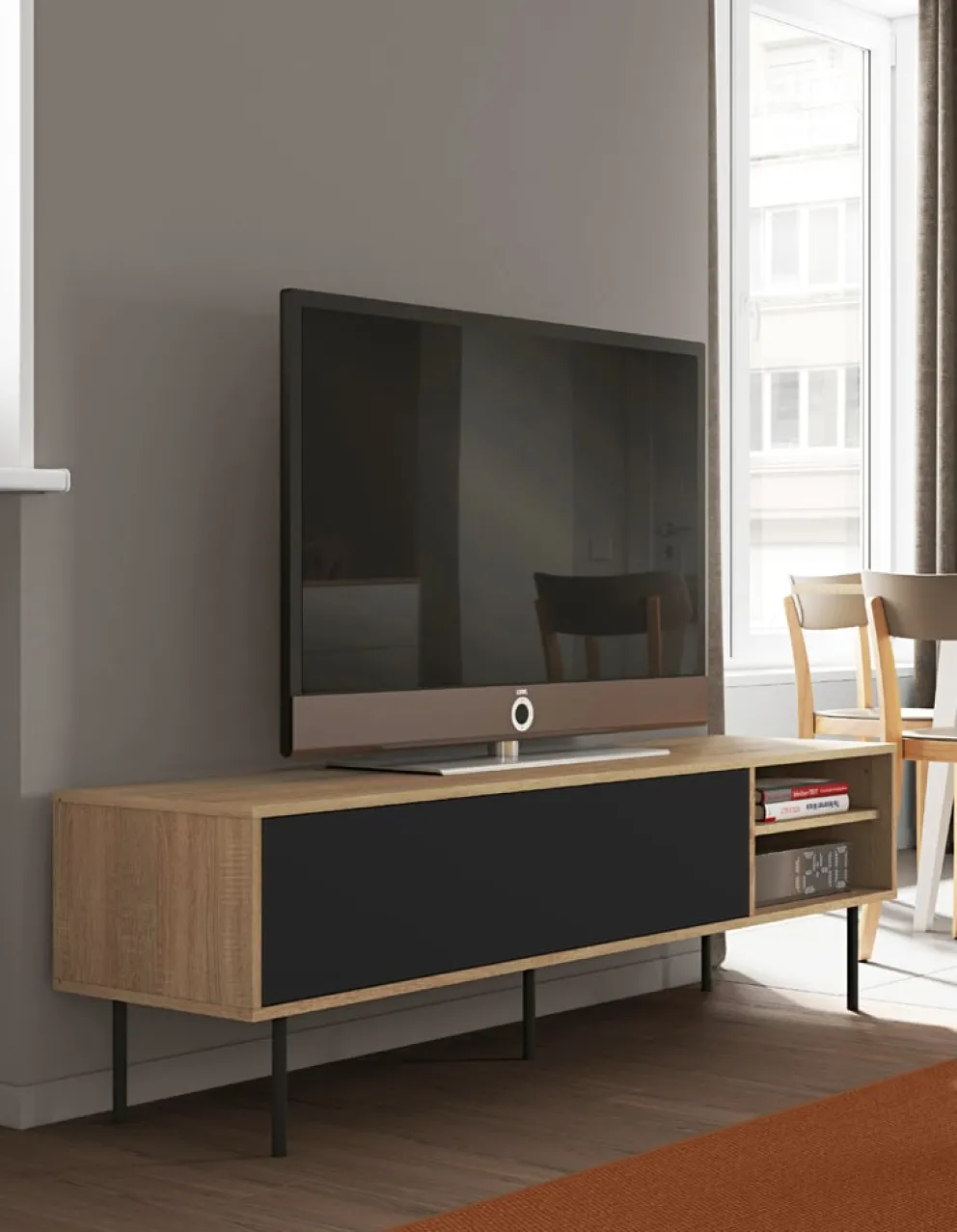 Temahome TV-Möbel Ampere eichefarbig Discount