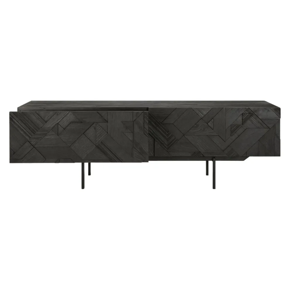 Ethnicraft TV-Möbel Graphic schwarz Best