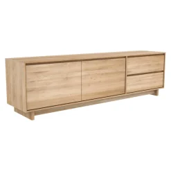 Ethnicraft TV-Möbel Wave eichefarbig Discount