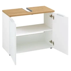MID.YOU Unterschrank Pescara navarra-eiche-nb., weiss Clearance