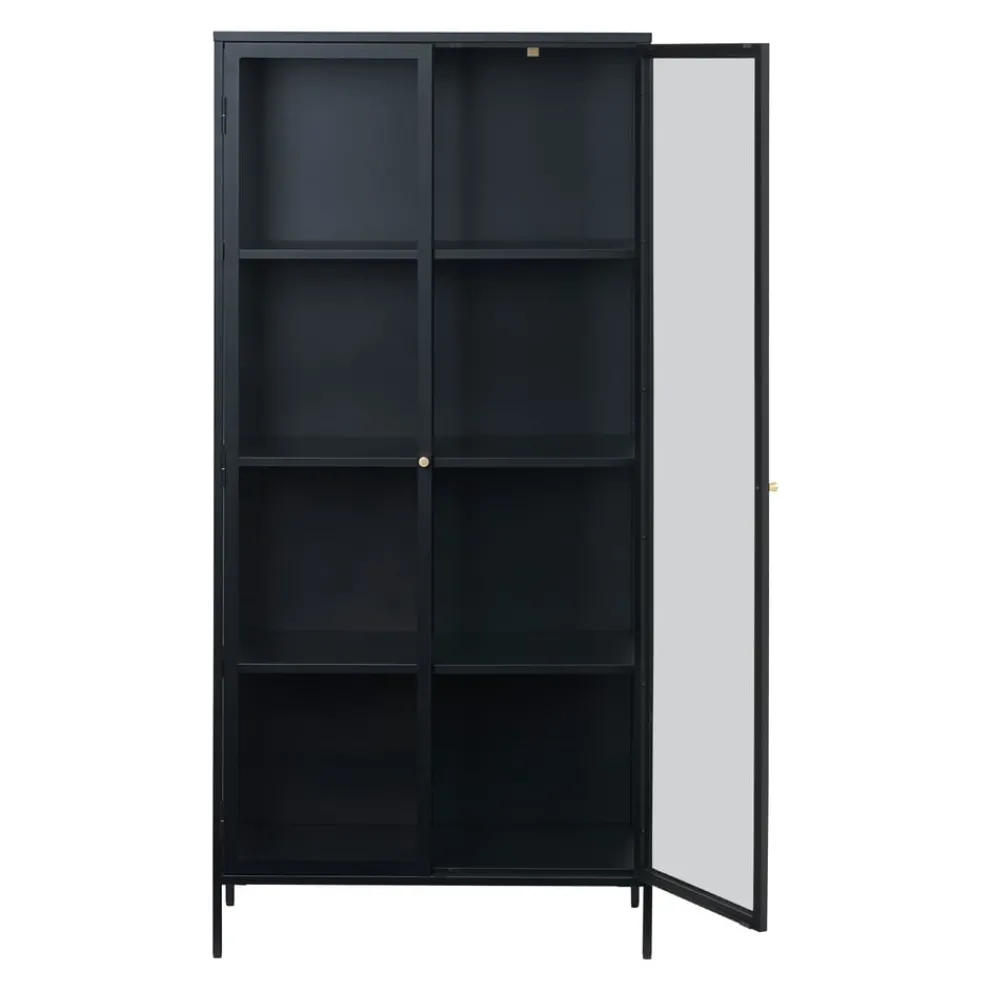Lomoco Vitrine Carmel schwarz Discount