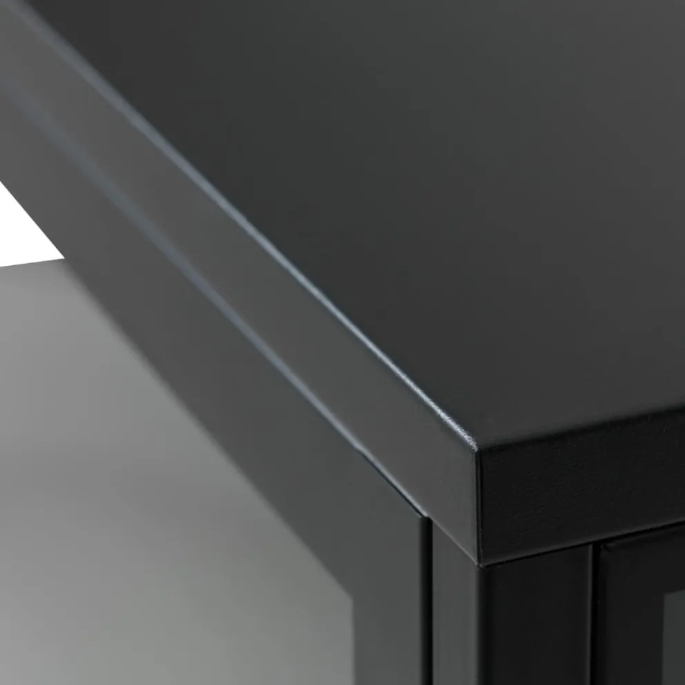 Lomoco Vitrine Carmel schwarz Discount