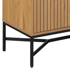 MID.YOU Vitrine Jaipur eichefarbig Discount