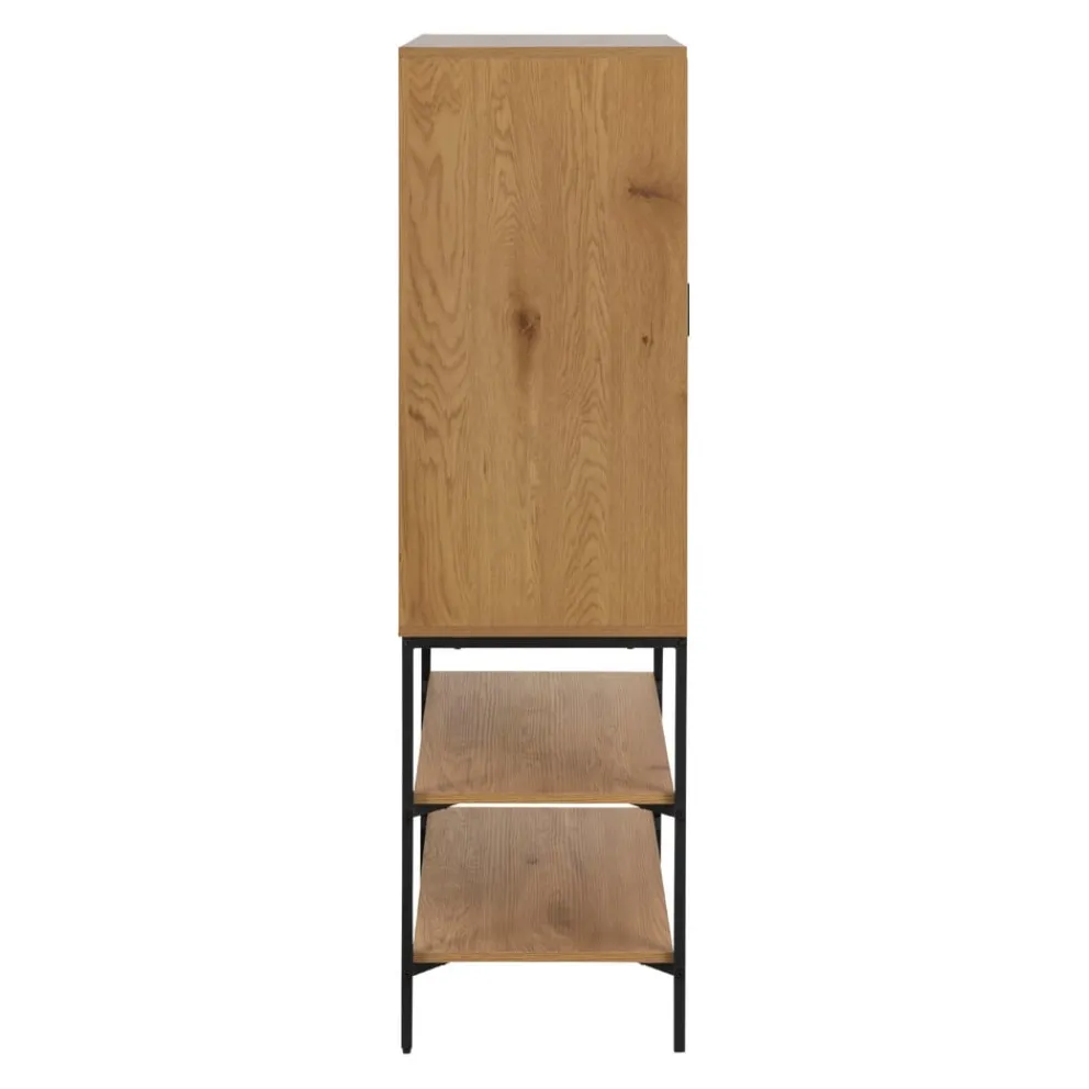 MID.YOU Vitrine Jaipur eichefarbig