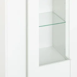 BYYU Vitrine Manchester weiss