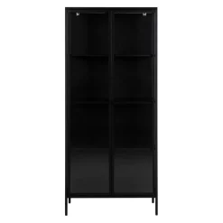 Lomoco Vitrine Newcastle schwarz Clearance