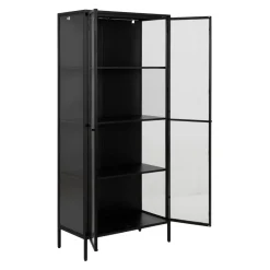 Lomoco Vitrine Newcastle schwarz Clearance